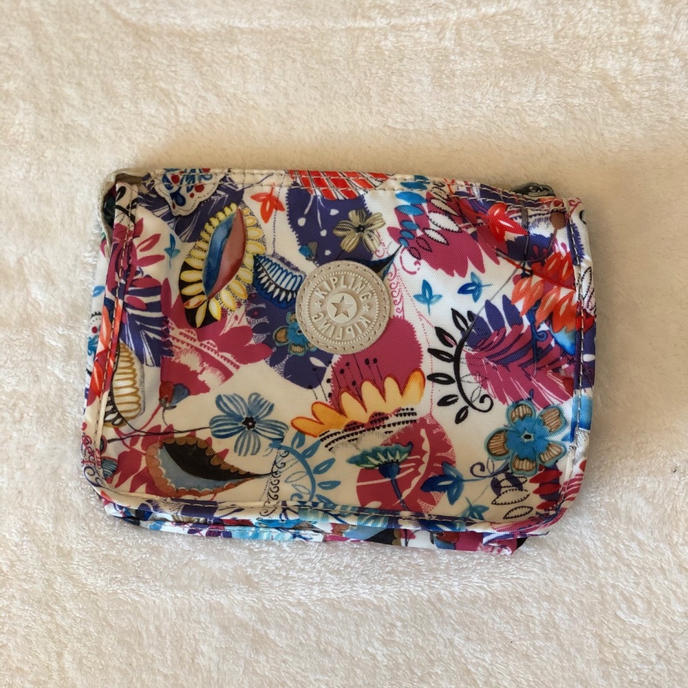 Kipling multicolor cosmetic bag